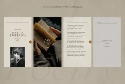 Writers Poets Social Media Templates