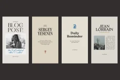 Writers Social Media Vol.5 for CANVA