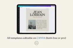 Writers Social Media Vol.5 for CANVA