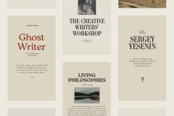 Writers Social Media Vol.5 for CANVA