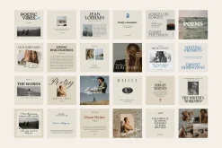 Writers Social Media Vol.5 for CANVA