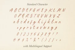 Written by Artist - Ligature Script
