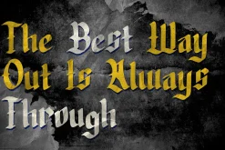 Wyvern Bone Display Blackletter