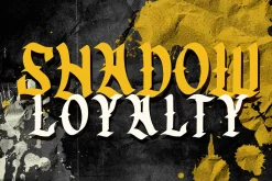 Wyvern Bone Display Blackletter