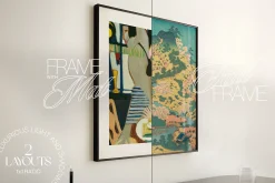 1x1 Frame Mockup for Photoshop