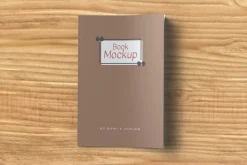 6 X 9 Inch Book Cover Mockup