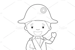 125x Kids of the World for Coloring