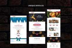 X-MAS - Responsive Email Templates