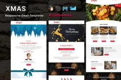 X-MAS - Responsive Email Templates