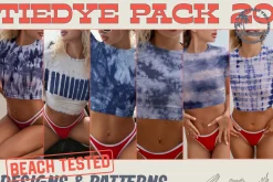 6x Seamless Tiedye Pack 20