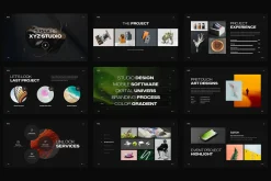 XYZ Presentation Template Design