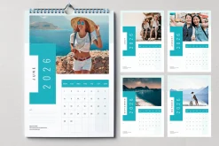 2026 Yearly Calendar – Canva