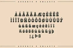 Yermo - A Laid Back Geo-Slab Font