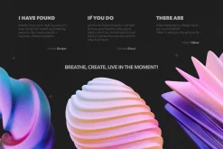 Y2K 3D Geometric Shapes Collection