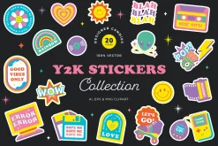 Y2K Illustrations & Stickers