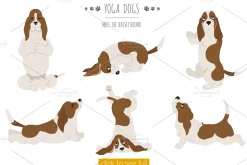 Yoga dogs collection (vol.4)