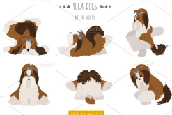 Yoga dogs collection (vol.4)