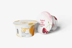 Yogurt Cup Mockup
