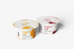 Yogurt Cup Mockup