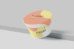 Yogurt Cup Mockups