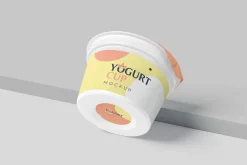 Yogurt Cup Mockups