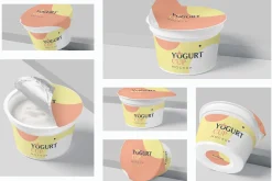 Yogurt Cup Mockups