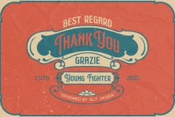 Young Fighter Vintage Display