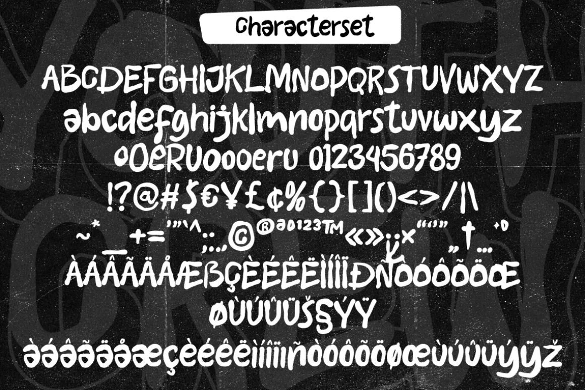 Youth Crew – Graffiti Street Font