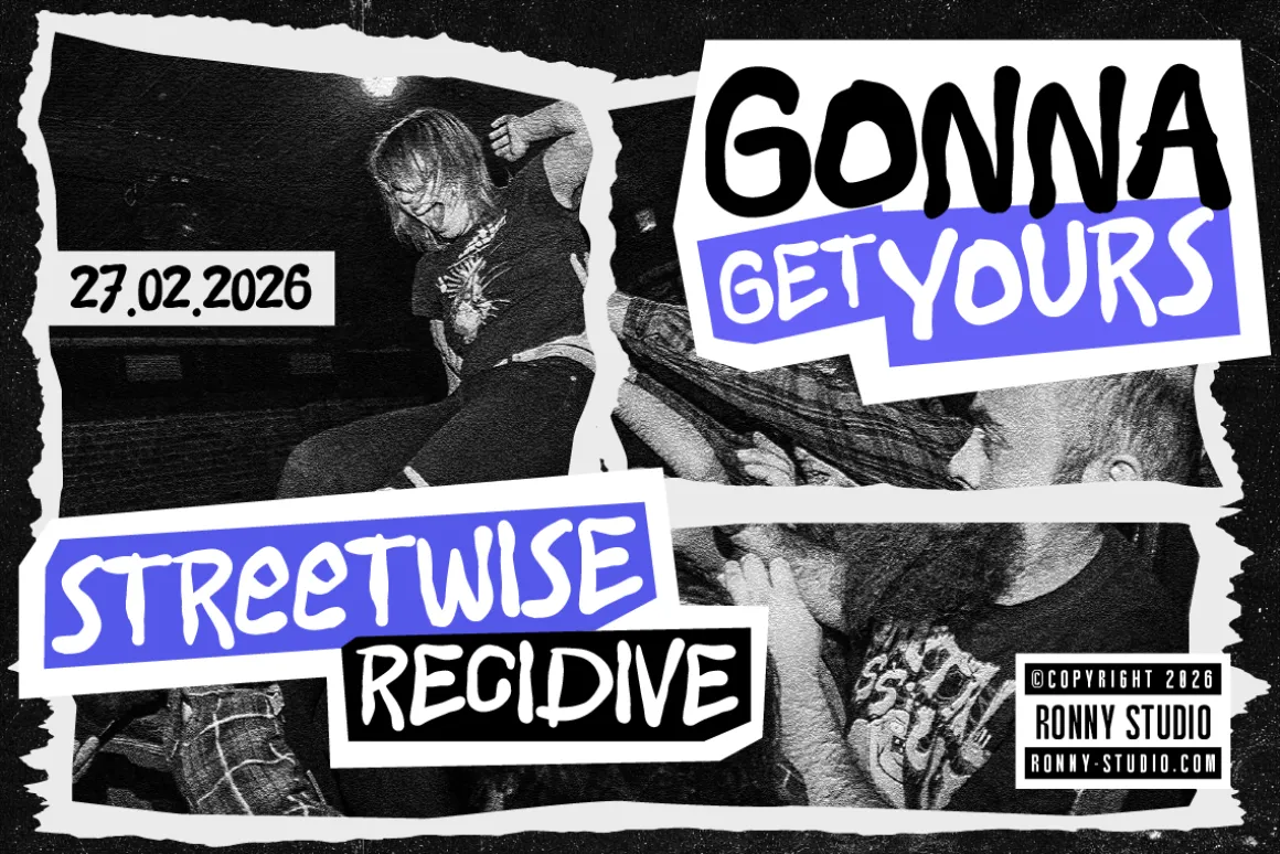 Youth Crew – Graffiti Street Font