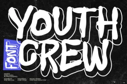Youth Crew – Graffiti Street Font