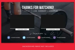 YouTube End Card Templates