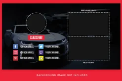 YouTube End Card Templates
