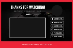 YouTube End Card Templates