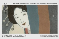 Yumeji Takehisa Procreate Kit