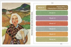 Yumeji Takehisa Procreate Kit
