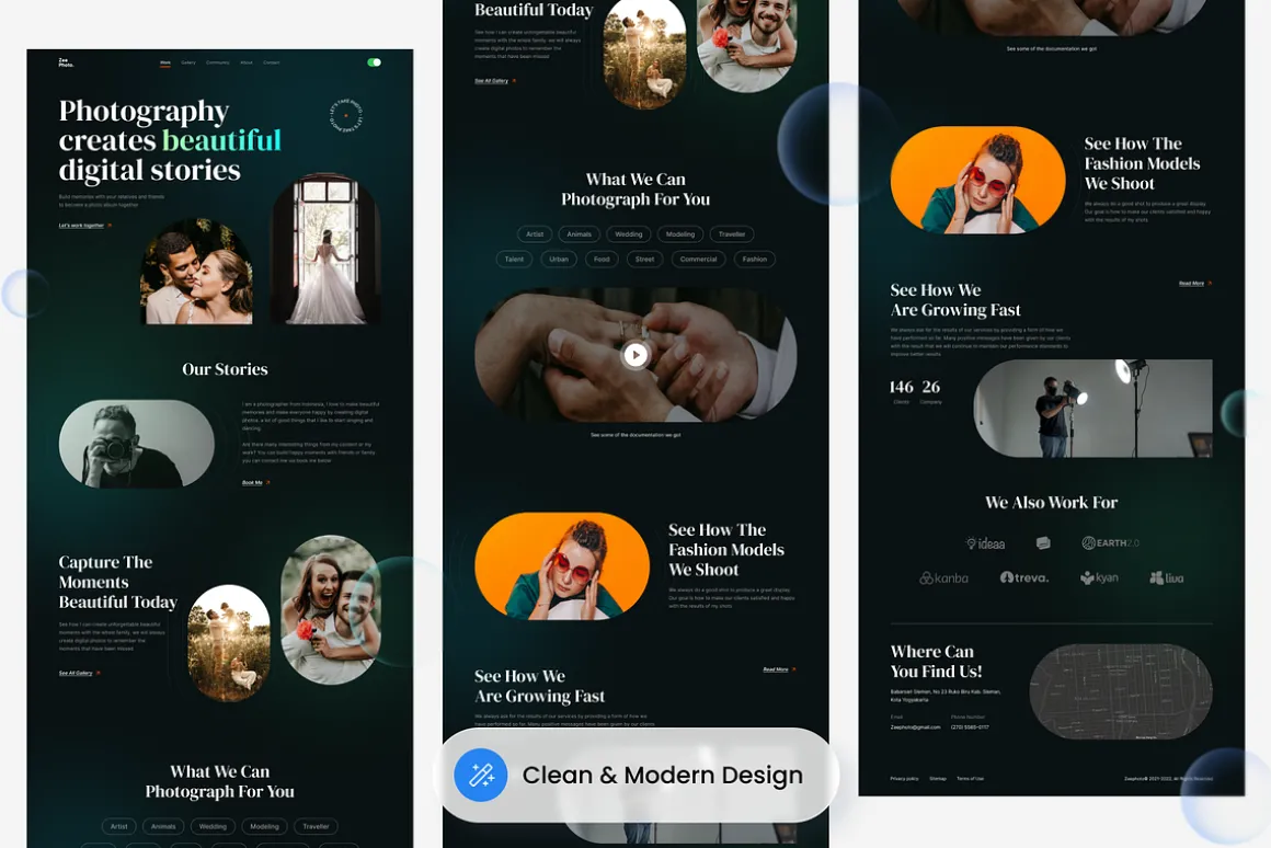 Zee Photo - Photograph Landing Page