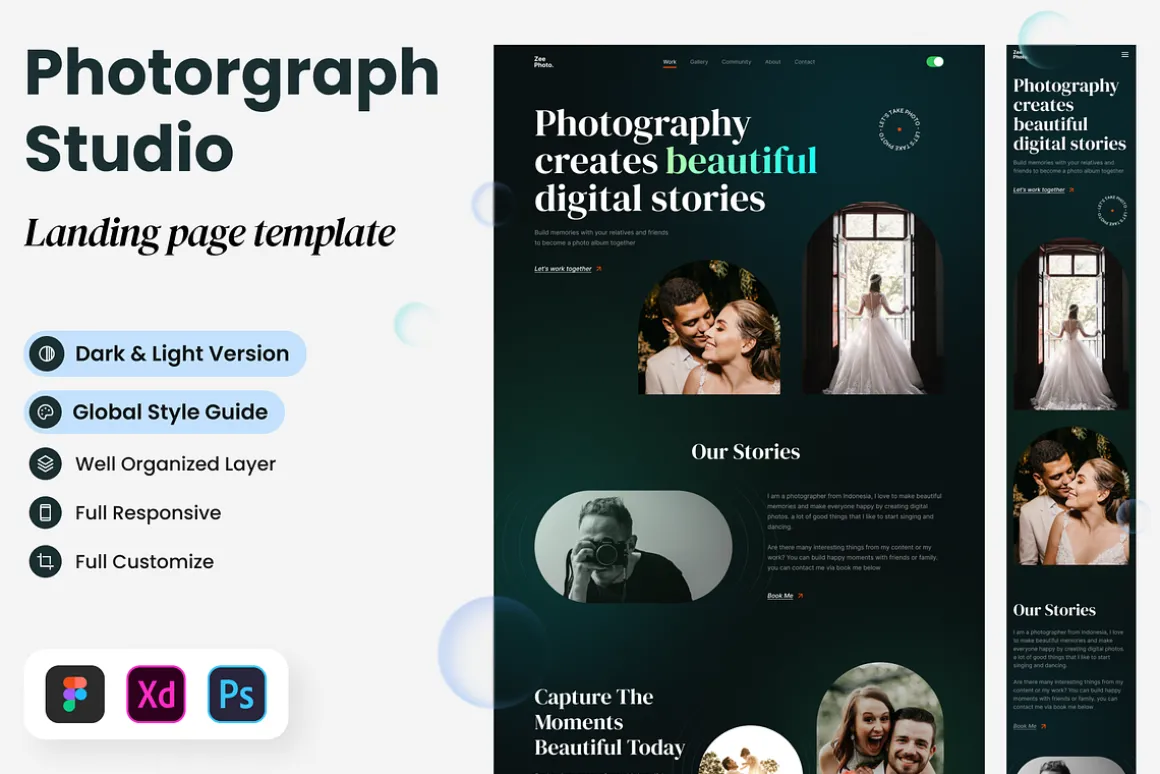 Zee Photo - Photograph Landing Page