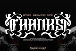 Zelmis - Tattoo Ardeco Font