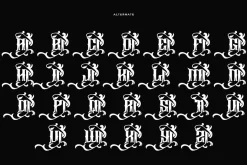 Zelmis - Tattoo Ardeco Font