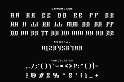 Zelmis - Tattoo Ardeco Font