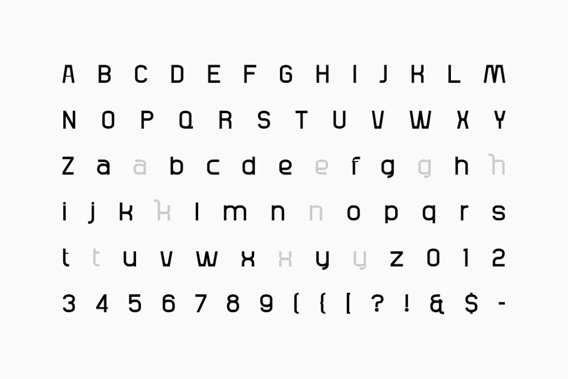 Zentarch - Modern Geometric Typeface
