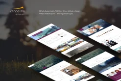 Zeppelina-PSD Template