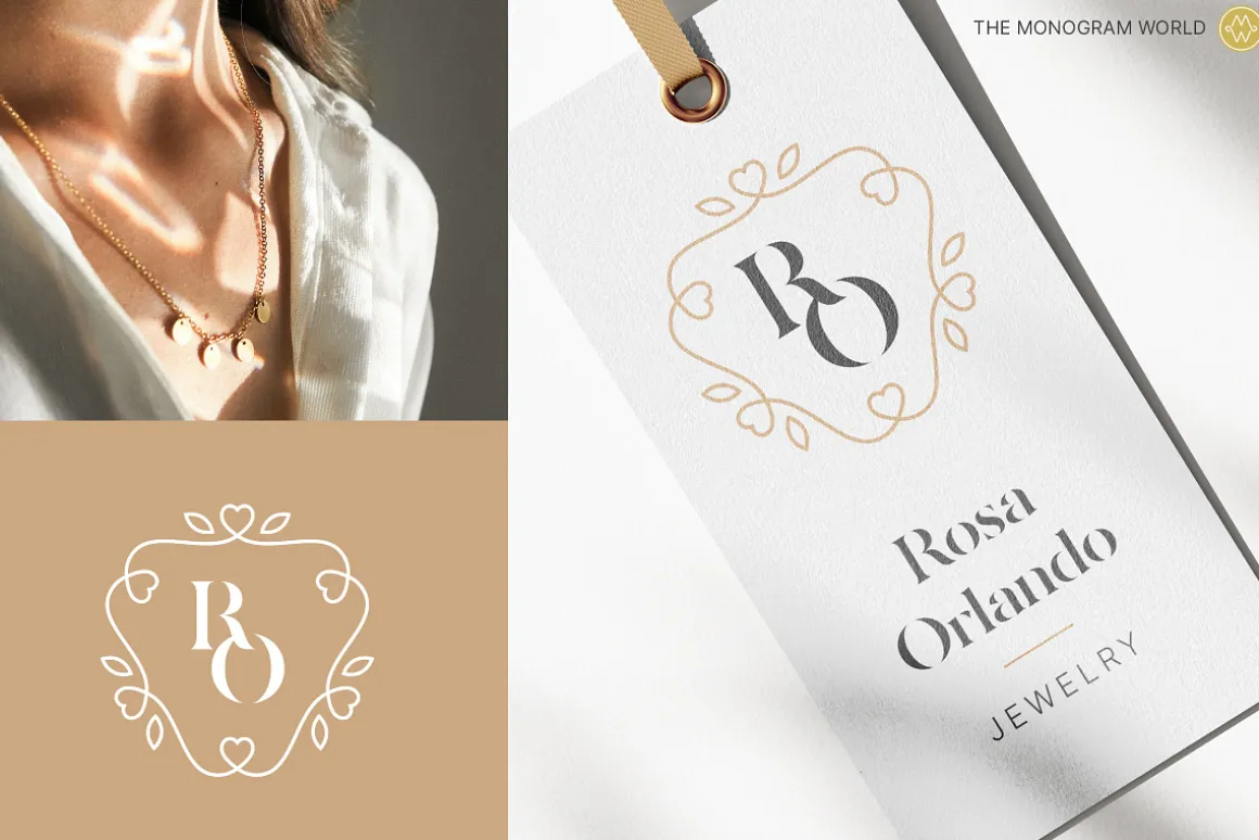 Zerifa – Serif Monogram Font