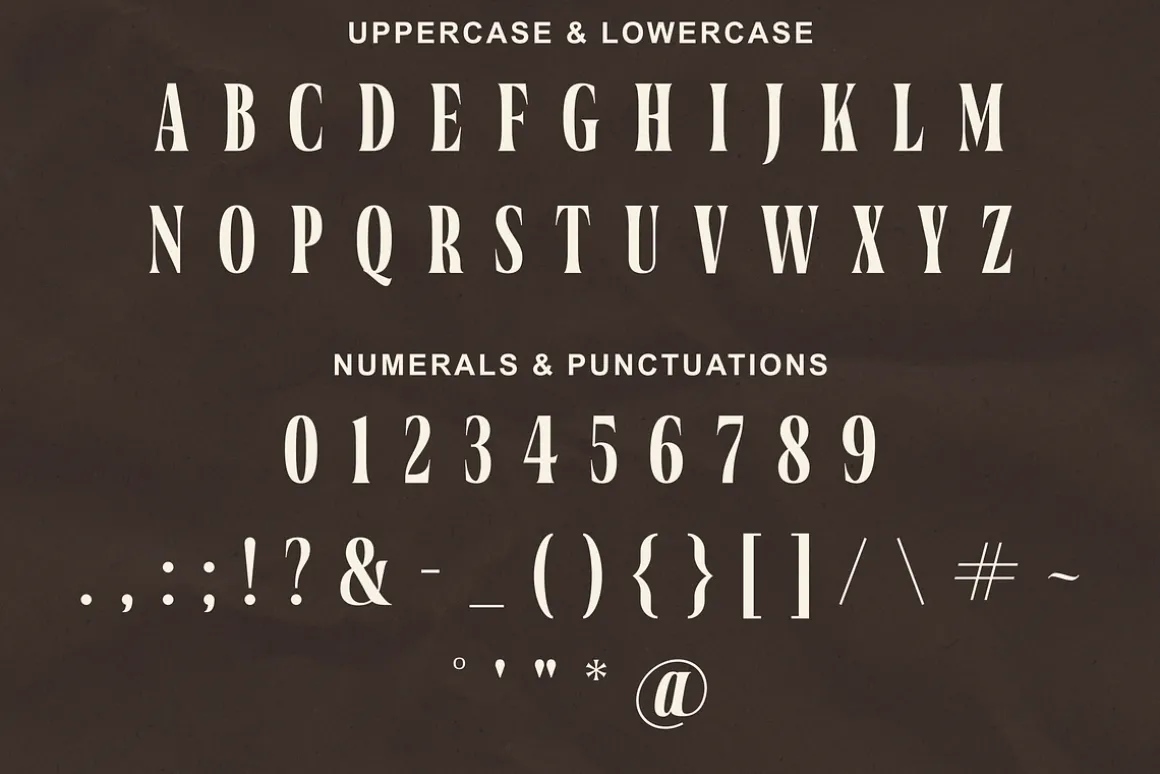 Zewyolk - Bold Condensed Display