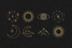 Zodiac Graphic Elements Kit