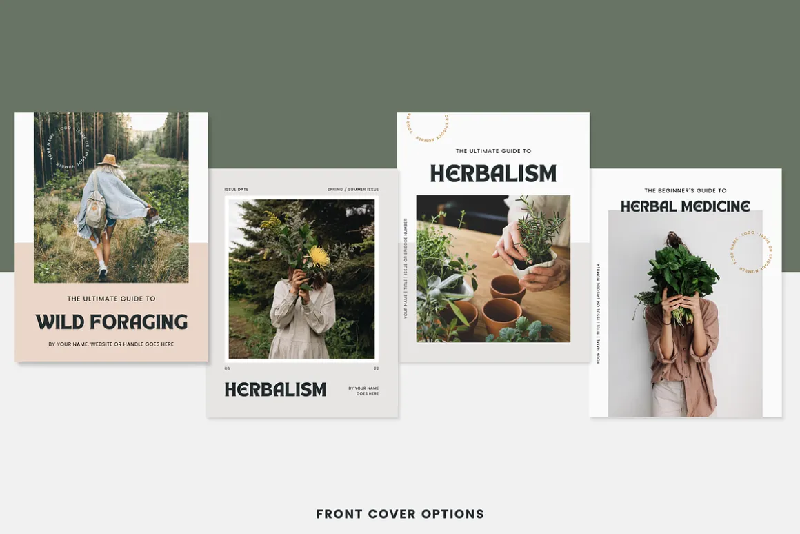 ZOE | Canva Herbalist eBook Template