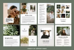 ZOE | Canva Herbalist eBook Template
