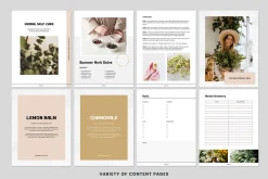ZOE | Canva Herbalist eBook Template