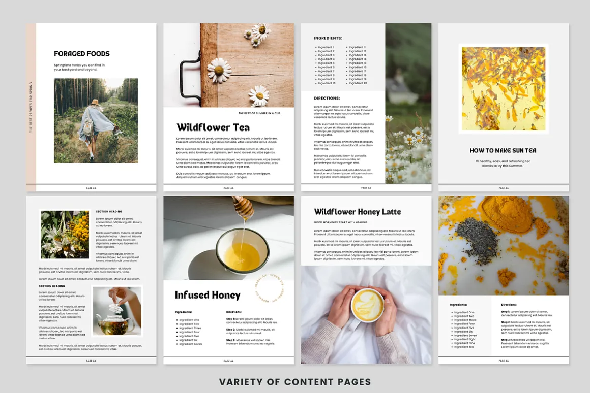 ZOE | Canva Herbalist eBook Template
