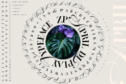 ZP APRIL - Luxury Hybrid Font